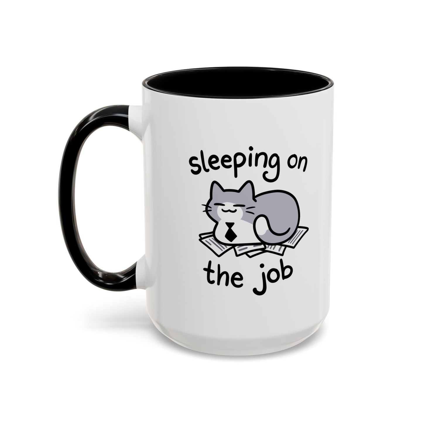 "Sleeping on the Job" Coffee Mug