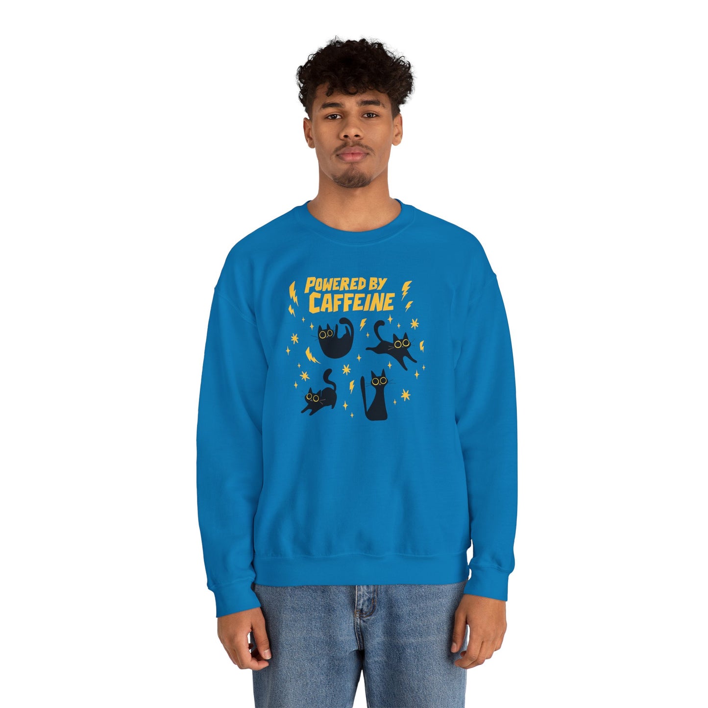 "Powered by Caffeine" Sweatshirt