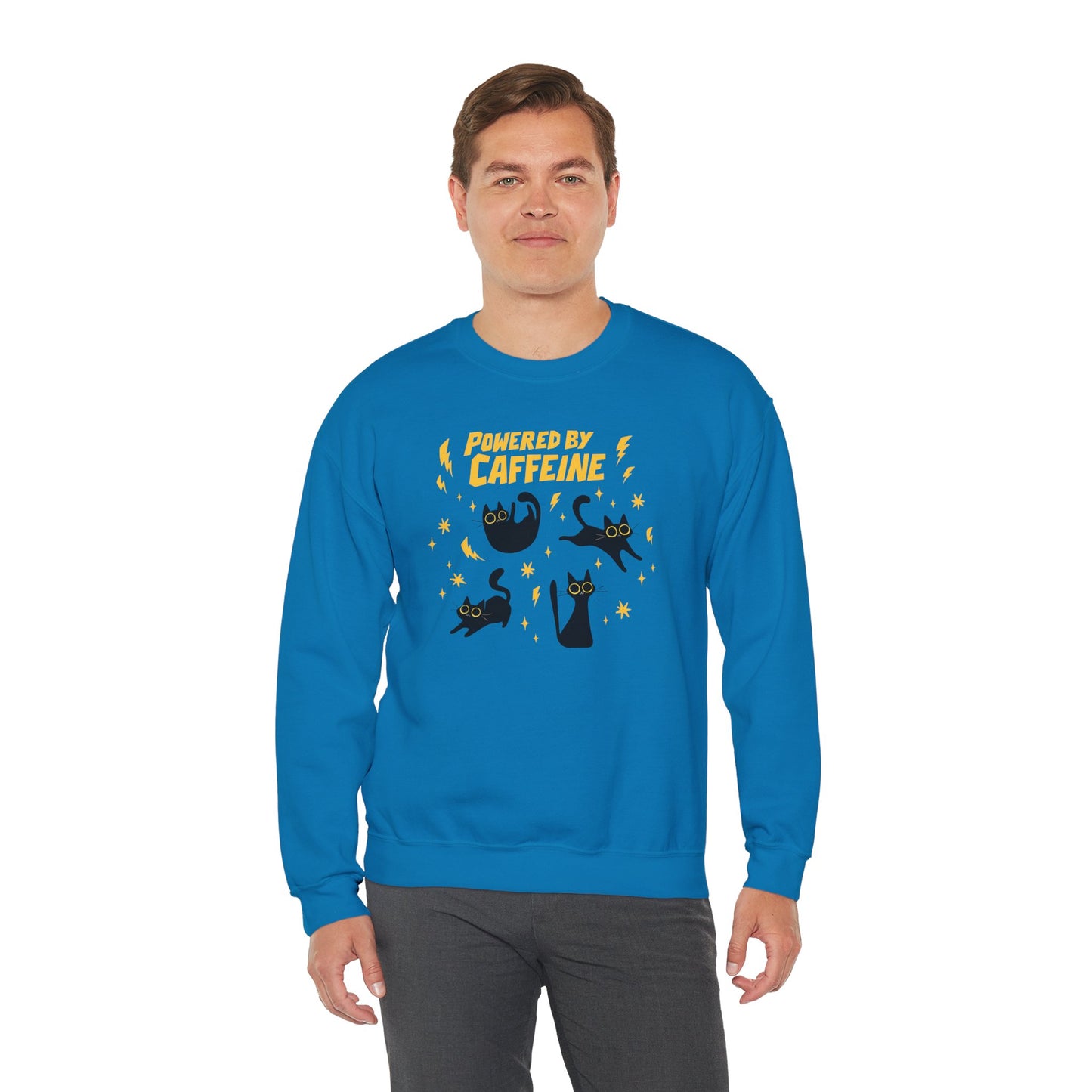"Powered by Caffeine" Sweatshirt