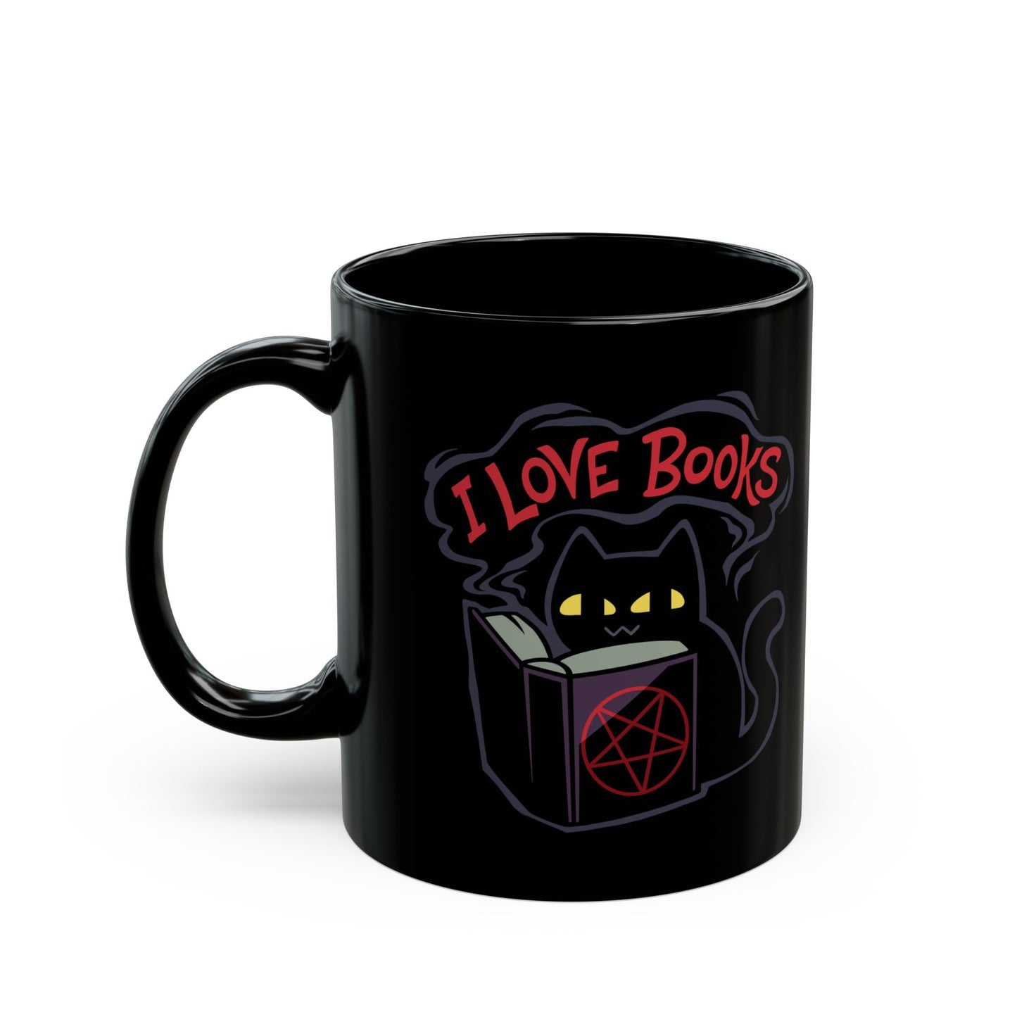 "I Love Books" Coffee Mug