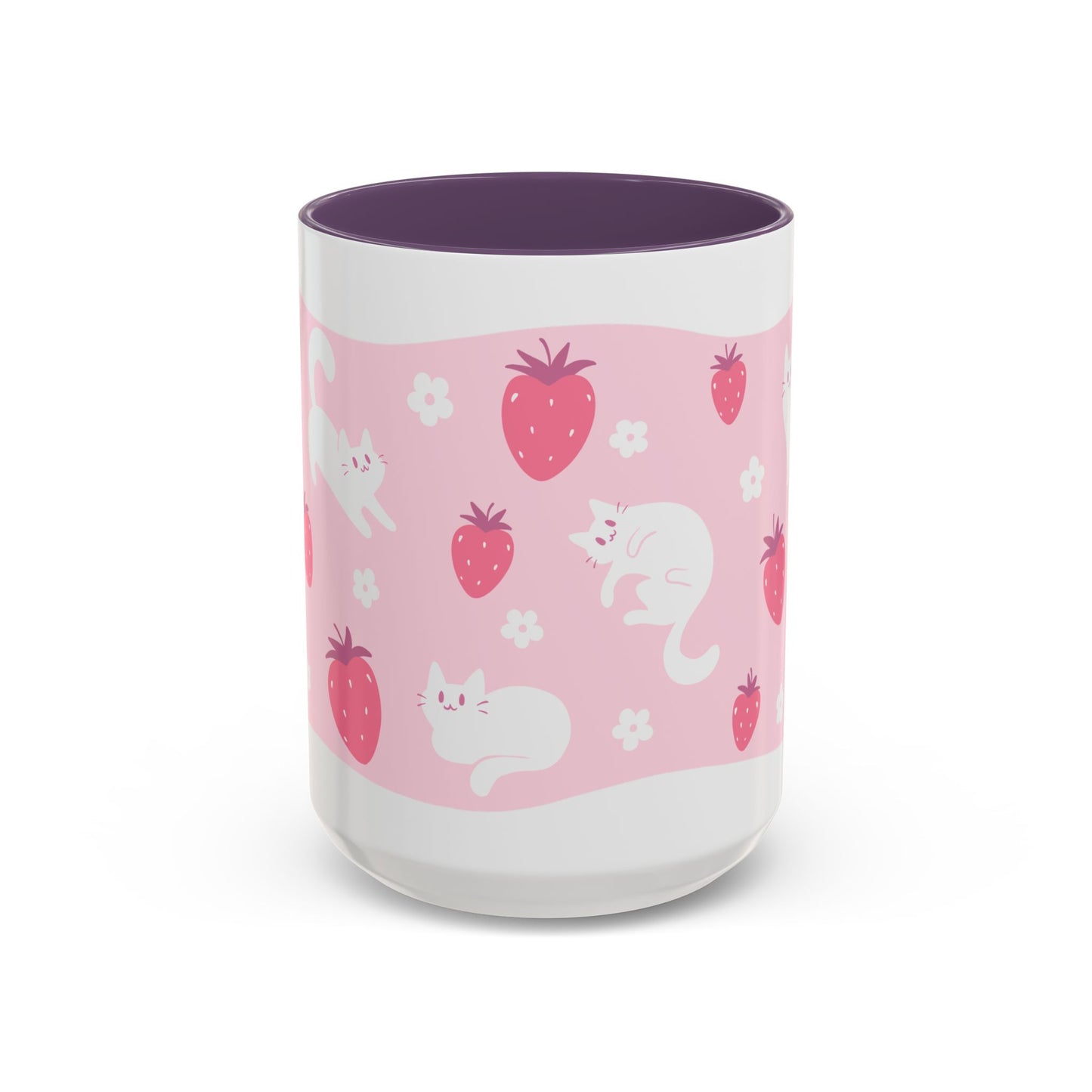 Strawberry Cats Coffee Mug
