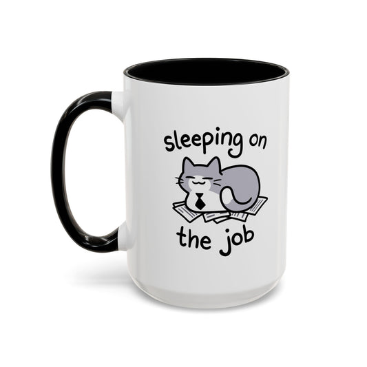 "Sleeping on the Job" Coffee Mug