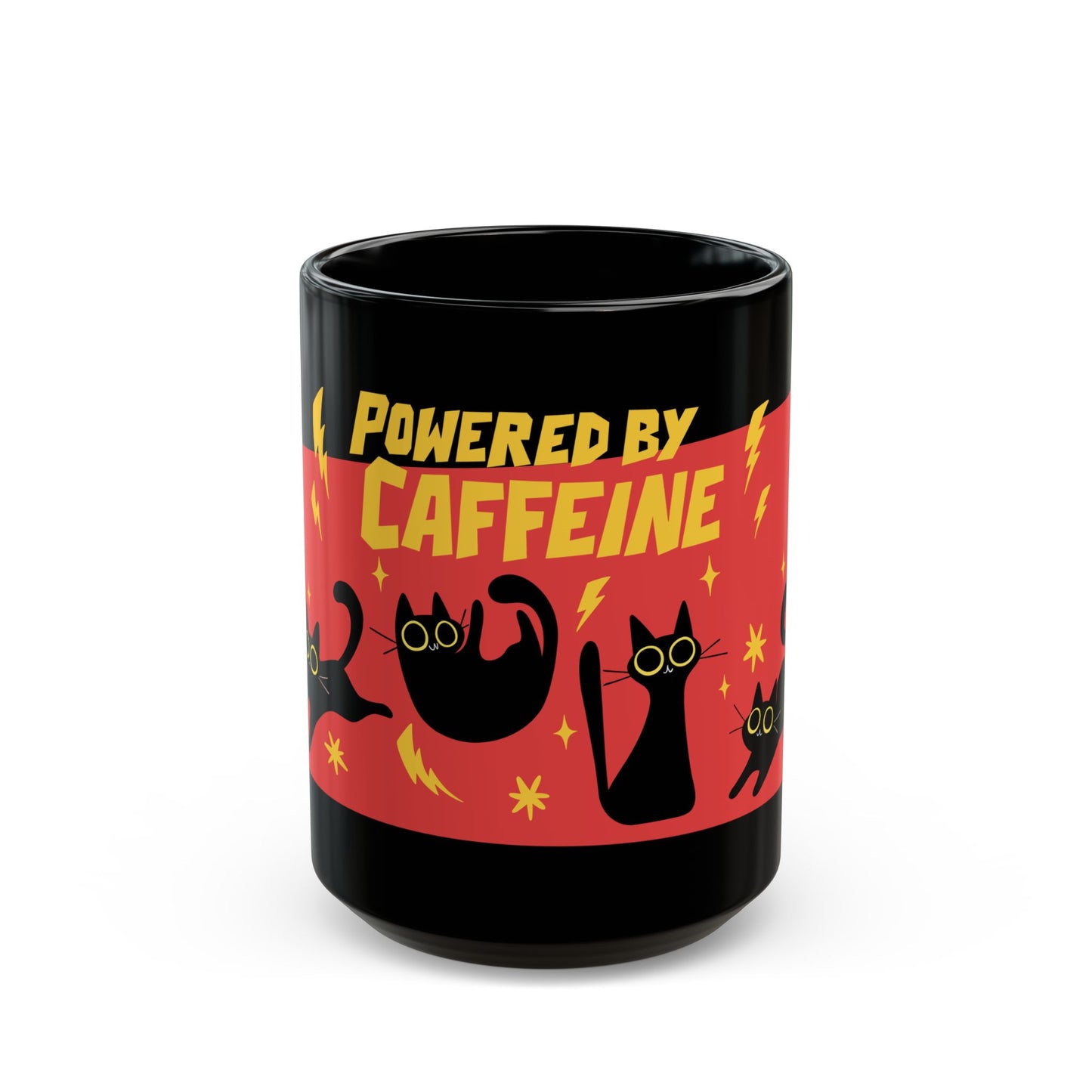 "Powered by Caffeine" Coffee Mug
