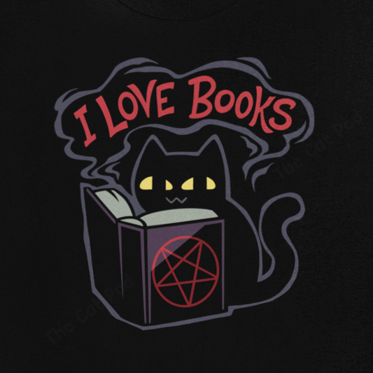 "I Love Books" T-Shirt