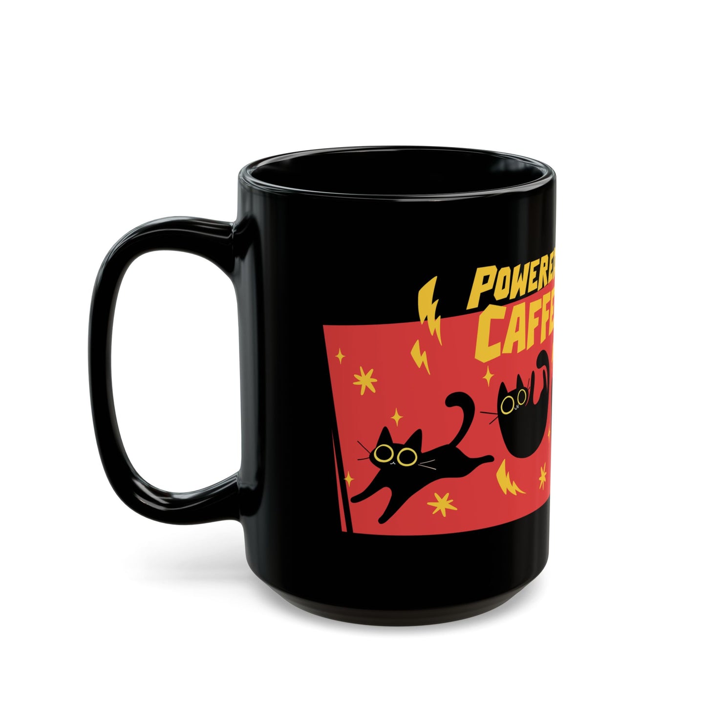 "Powered by Caffeine" Coffee Mug