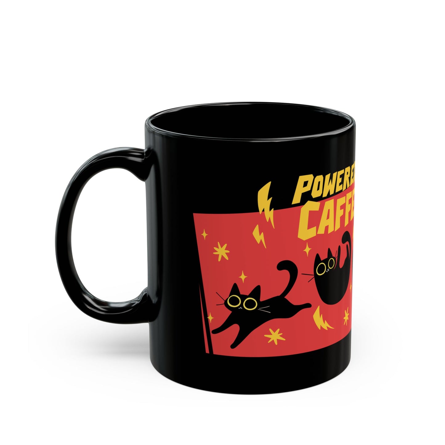"Powered by Caffeine" Coffee Mug