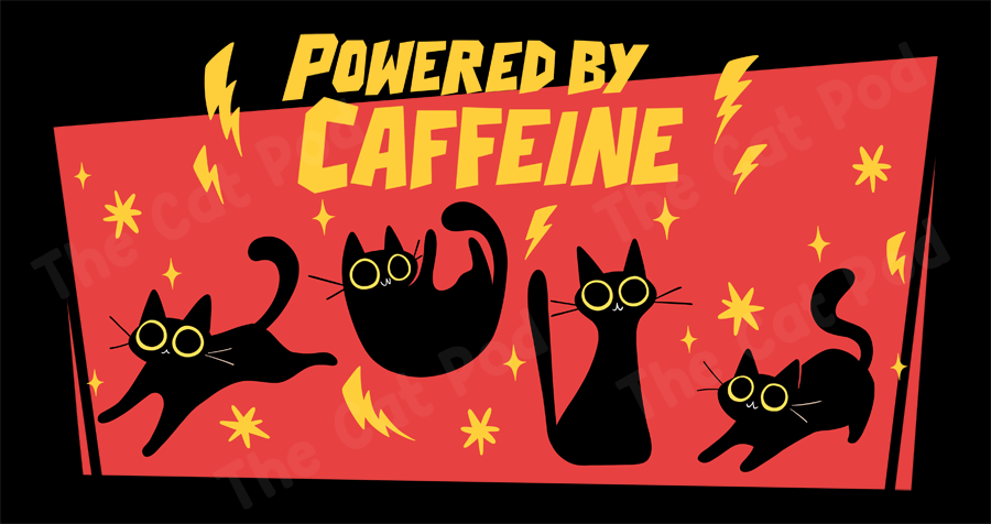 "Powered by Caffeine" Coffee Mug