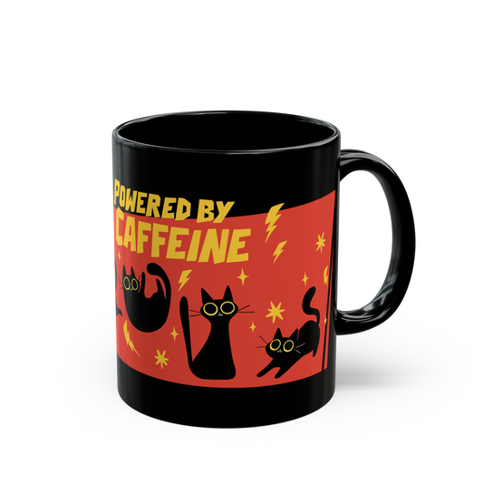 "Powered by Caffeine" Coffee Mug