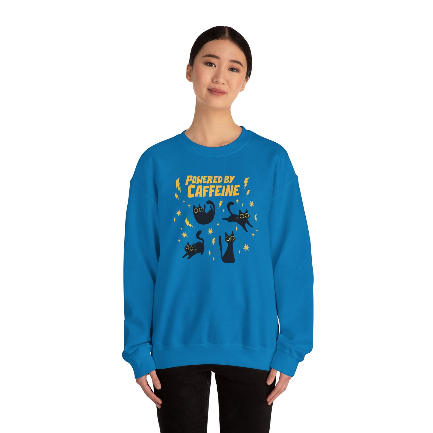 "Powered by Caffeine" Sweatshirt