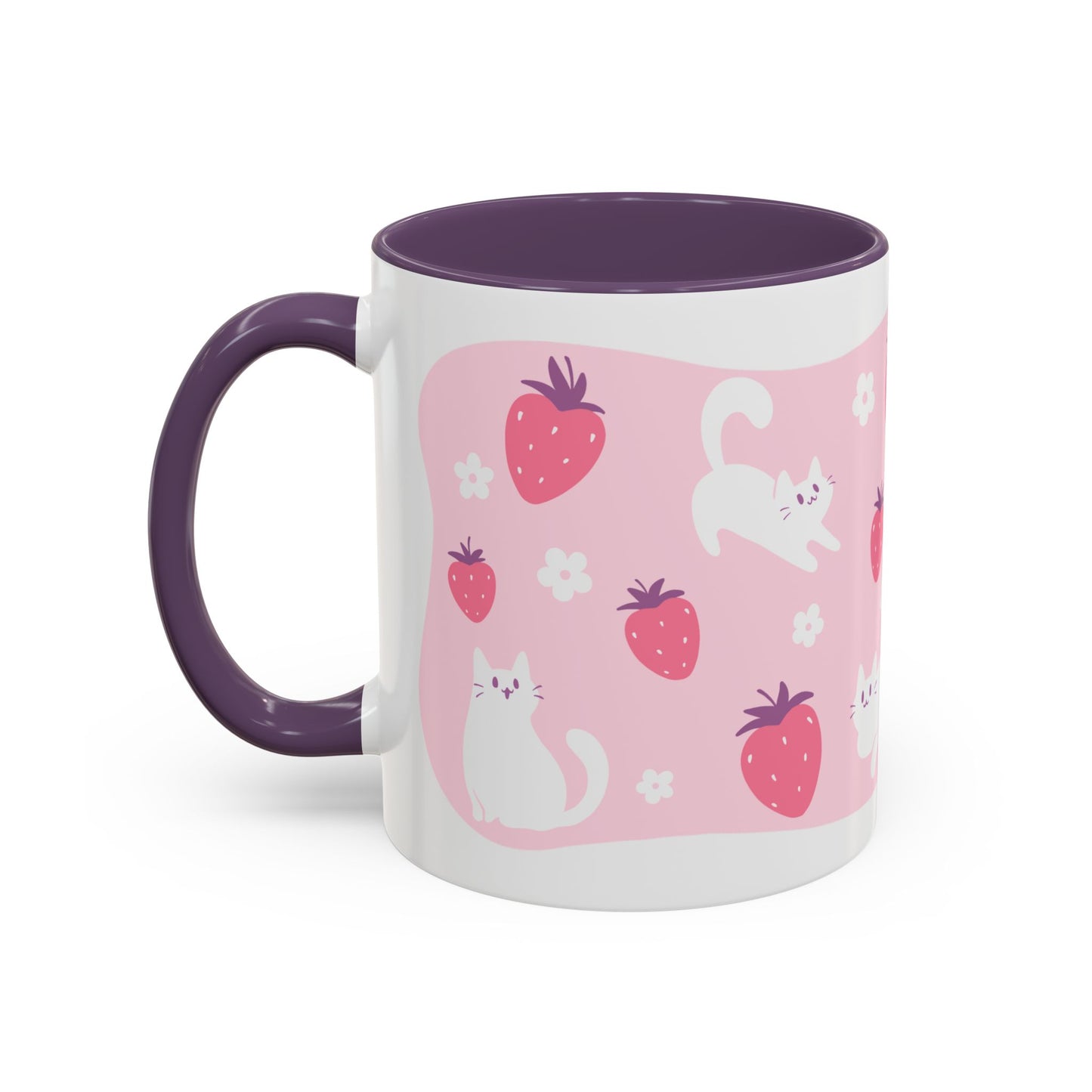 Strawberry Cats Coffee Mug