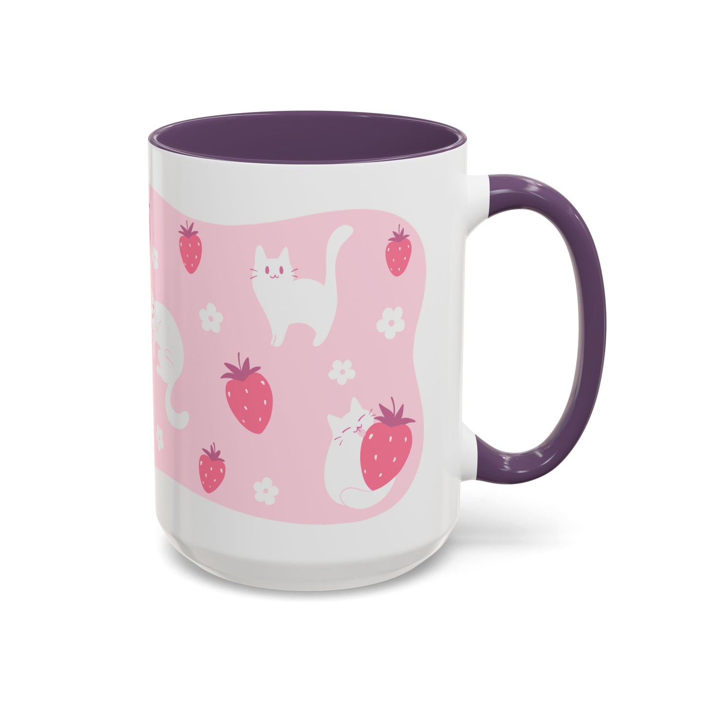 Strawberry Cats Coffee Mug
